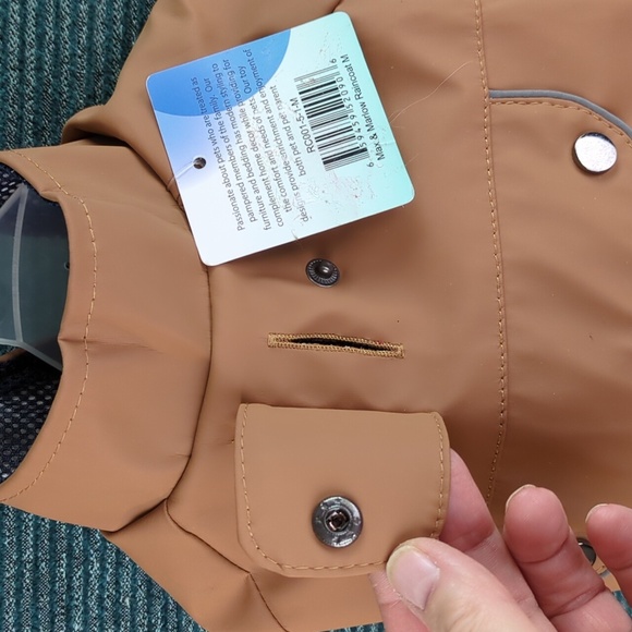 Doggie Raincoat! Max & Marlow Size M - Picture 5 of 14